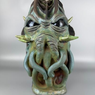 image00035 Lampa Cthulhu - rzeźba użytkowa